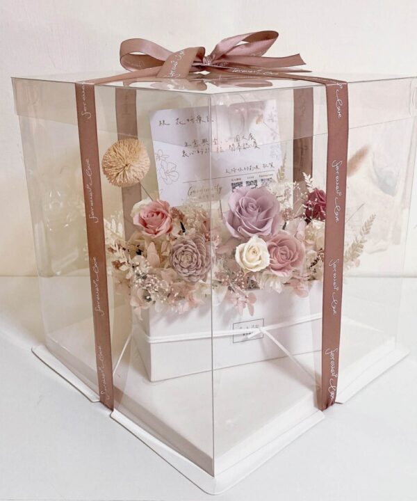 Alternative view of 開幕送禮推薦永生花桌花｜開店祝賀首選・質感不凋花開幕禮